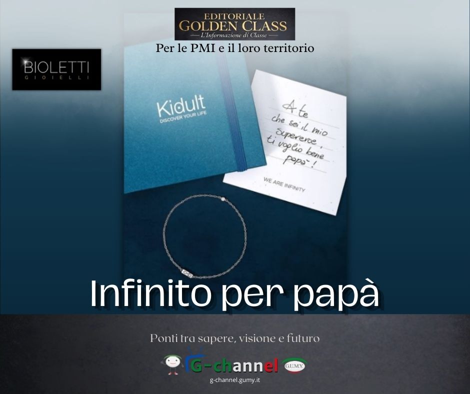 Bioletti Gioielli: l’infinito, simbolo d’amore per papà
